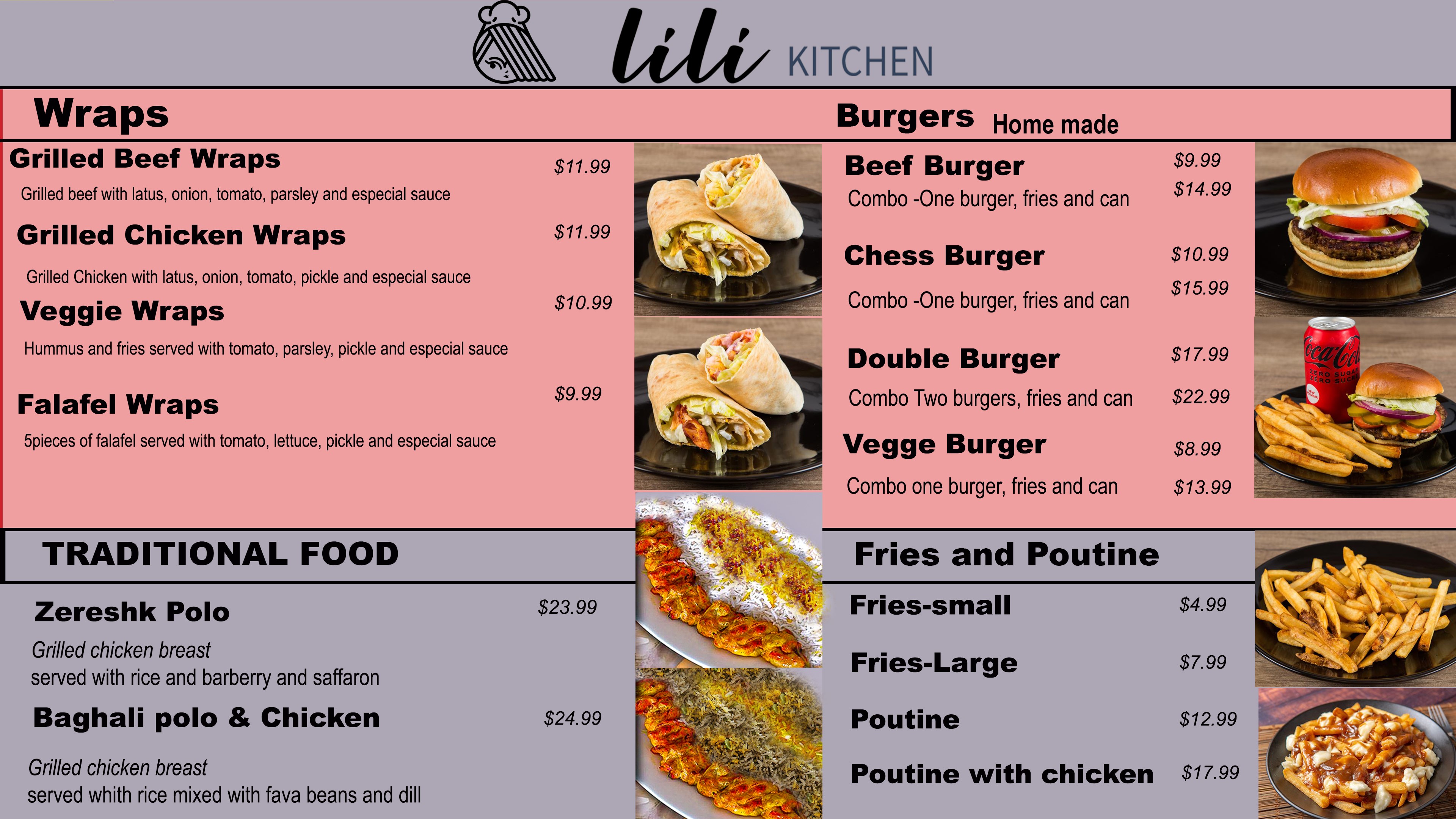 Menu Page 2